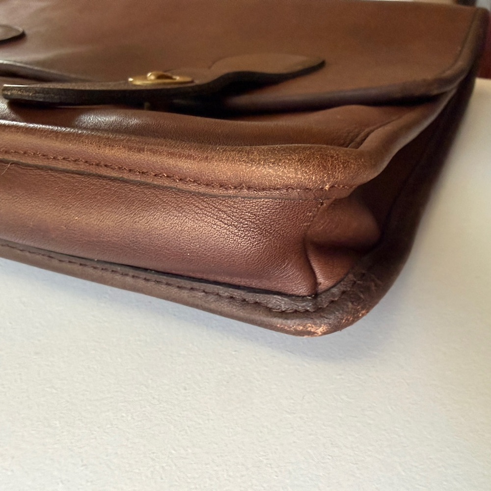 Rare Vintage Coach 5080 Brown Briefcase “Brief Bag” Made in NYC 1980s - Picture 11 of 14